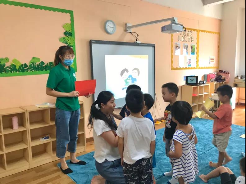 红树林心理咨询为广州汇爱幼儿园开展主题心理课程